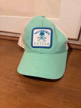 No Shoes Nation Mint Trucker Hat